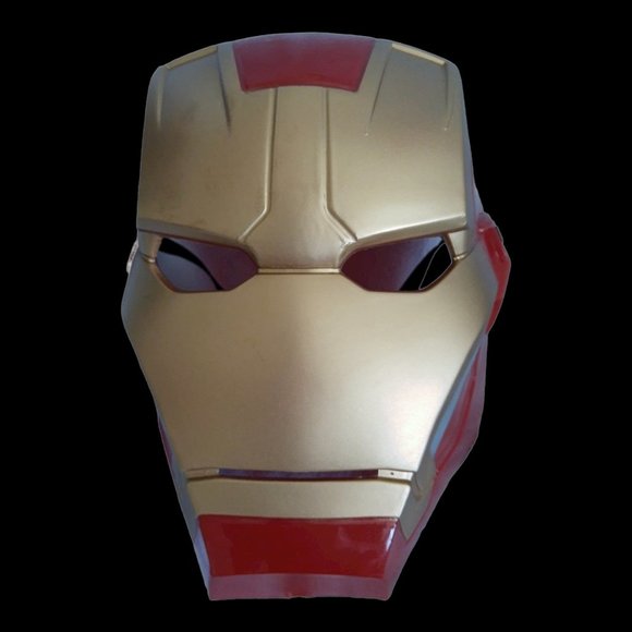 Marvel Avengers 2 Age of Ultron Iron Man Mark 43 Muscle Top Mask S-M PTP 23" - Picture 3 of 15